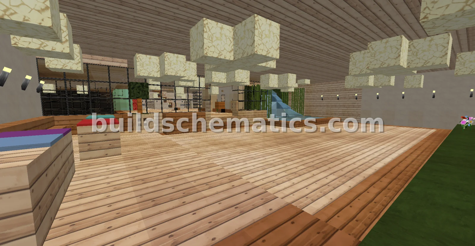 Warehouse Storage Ship with Farms — view 3
