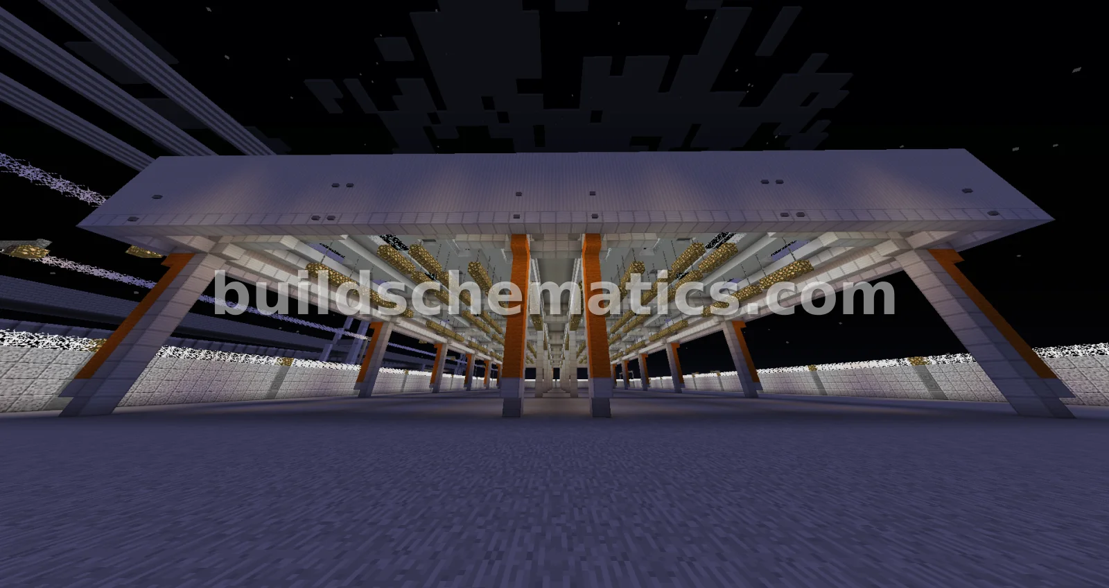 Massive Storage Warehouse Structure — view 3