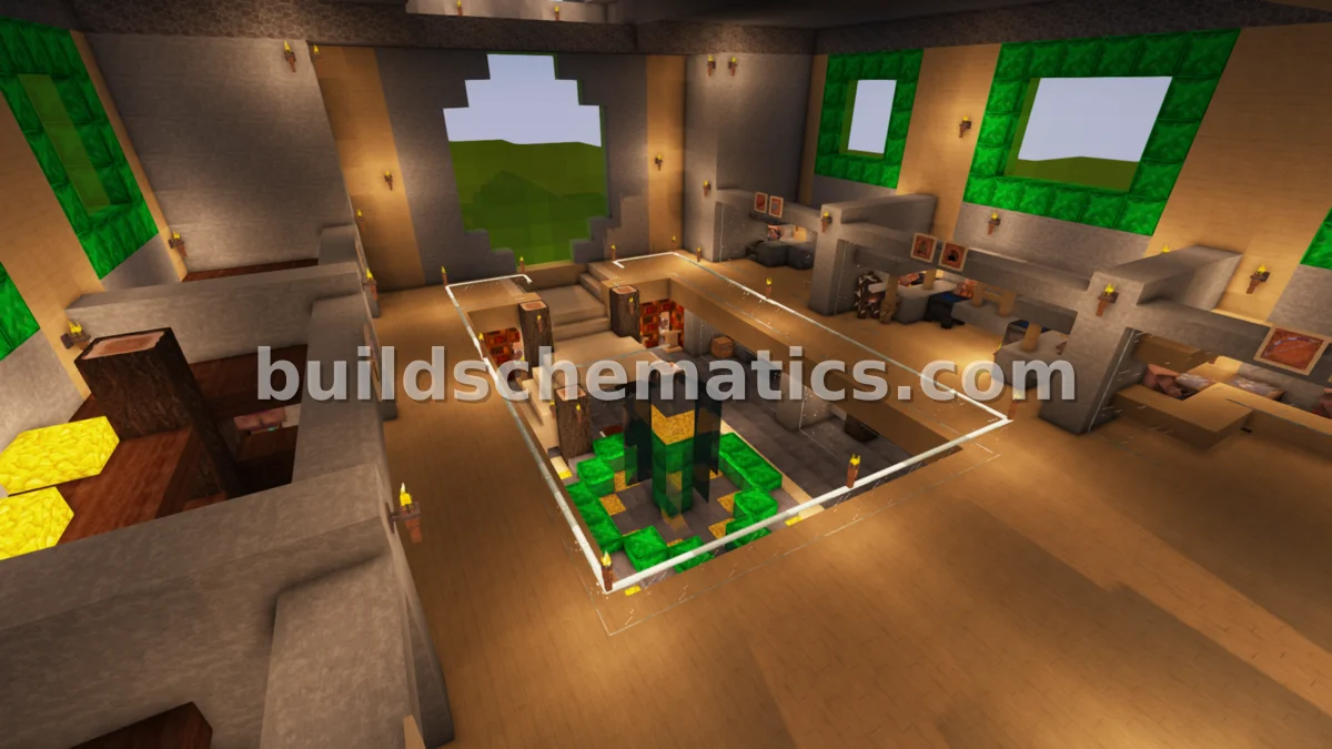 Villager Trading Hall and Market — view 3