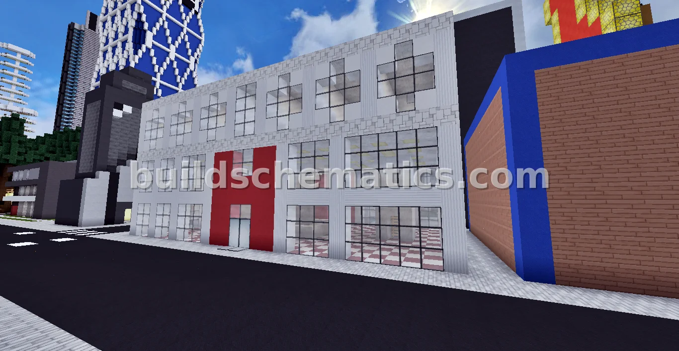 Modern Hospital Building — view 2
