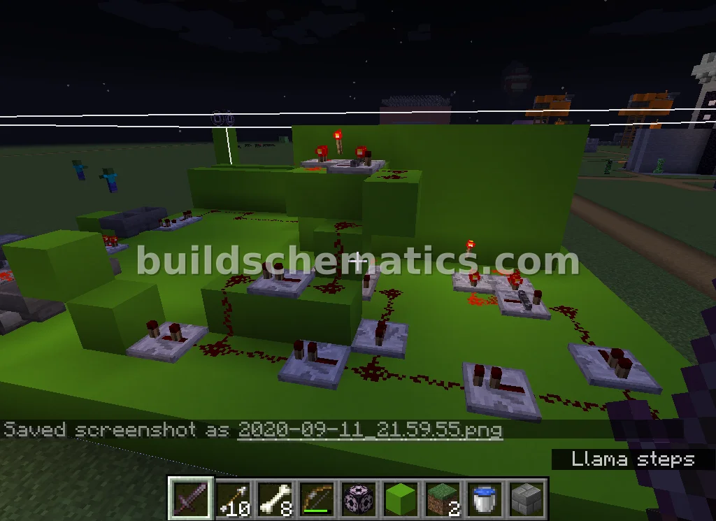 Redstone Combination Lock System — view 2