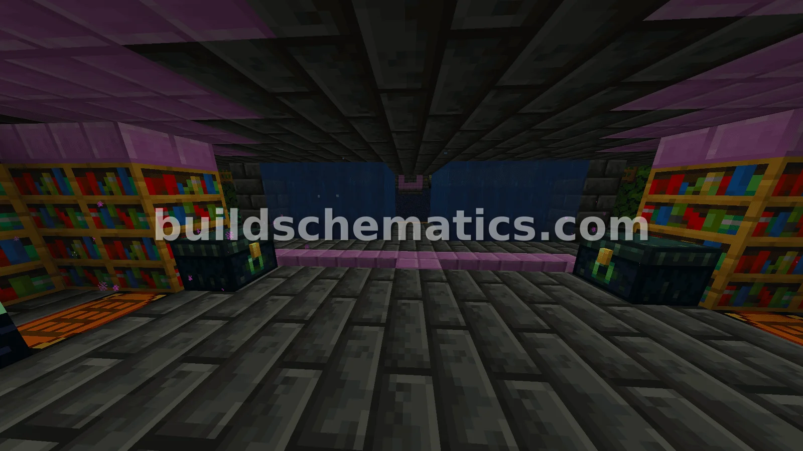Enderman XP Farm Design — view 4