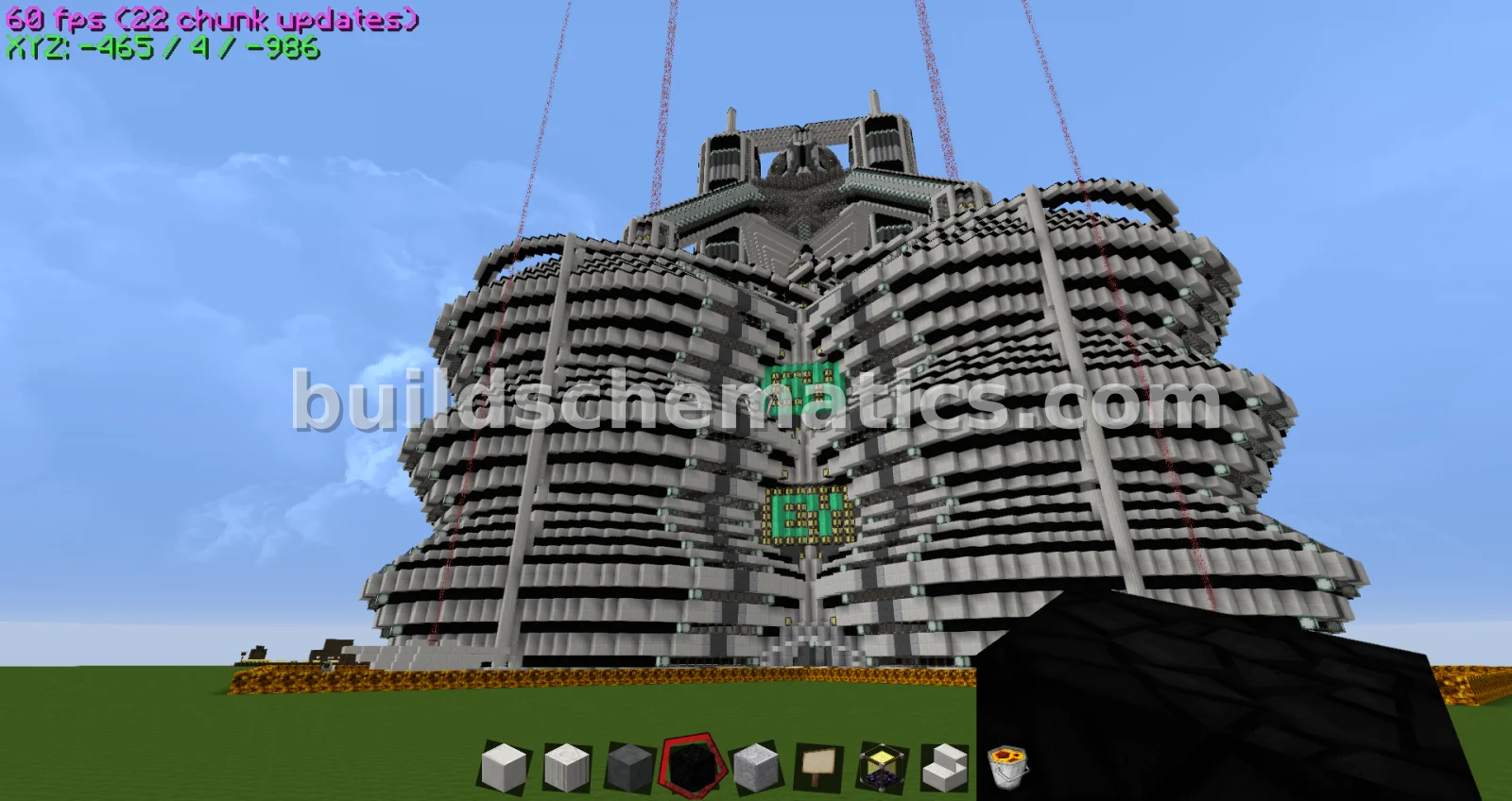 Infinity Building: Spawn Plot Design — view 2