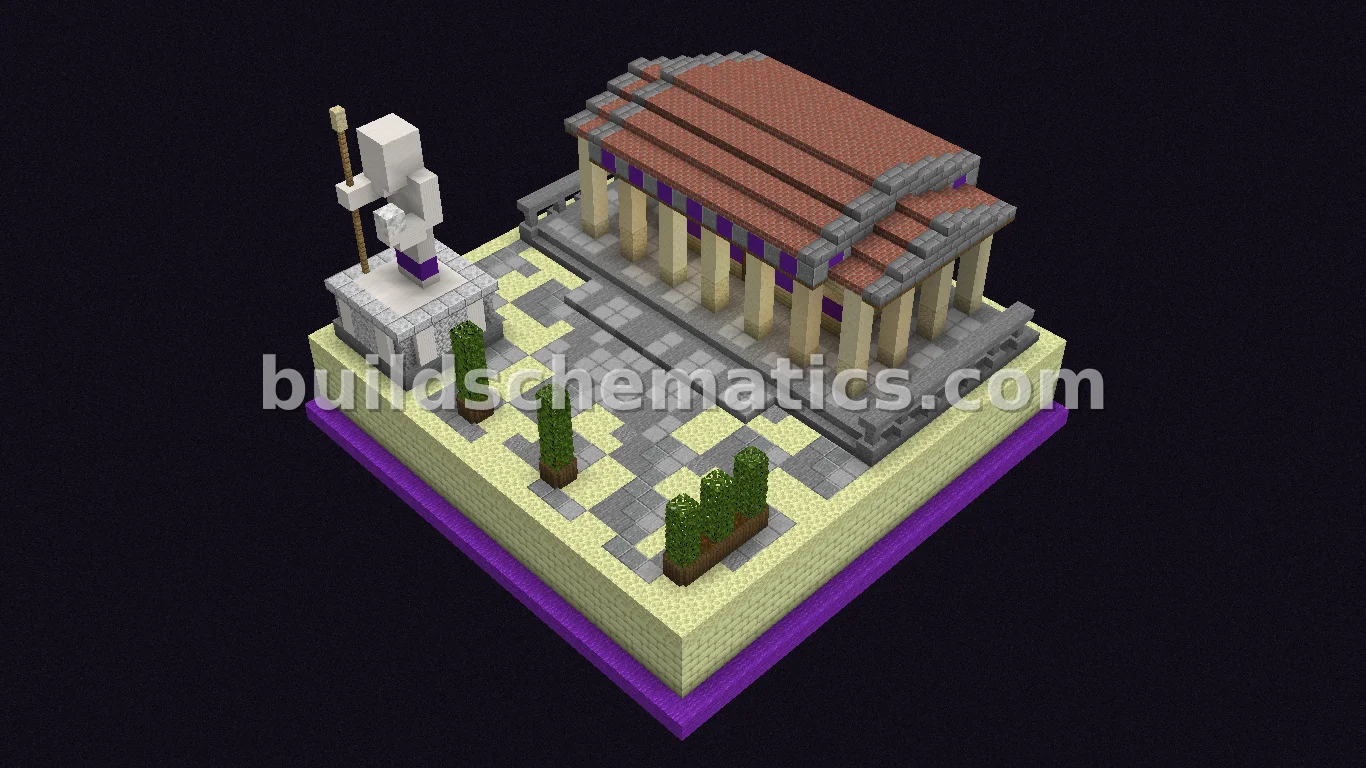 Small Ancient Greek Temple — view 2
