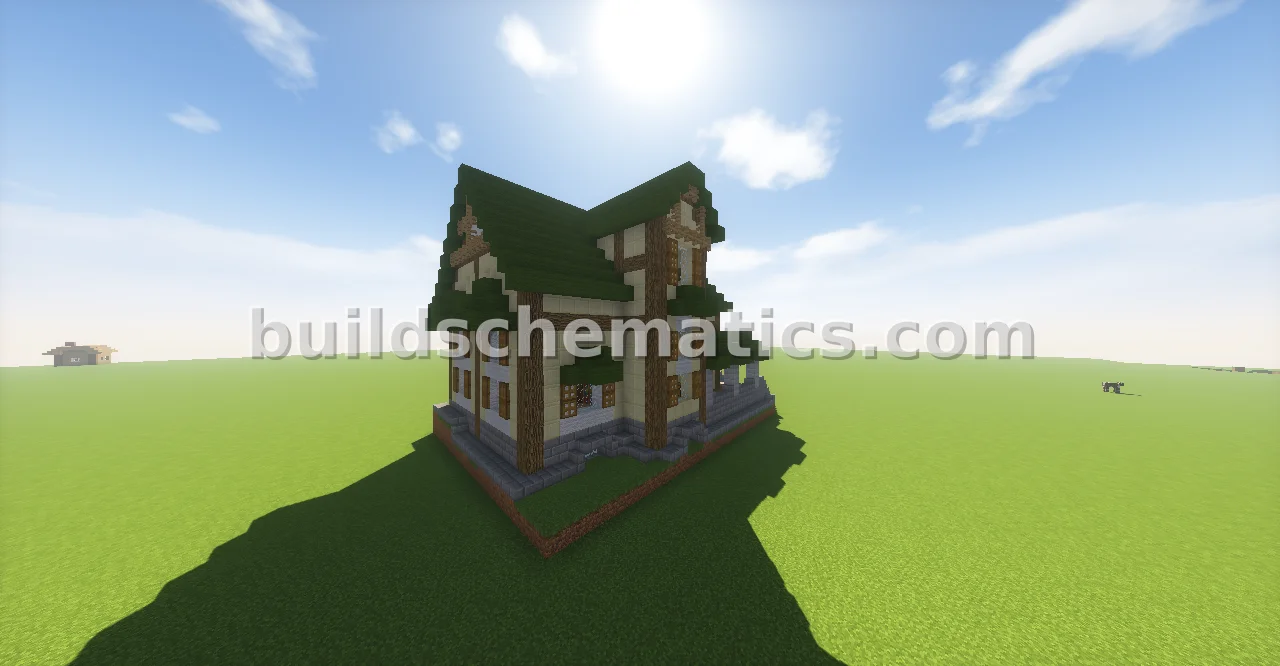 Forest Cottage Survival Build — view 2