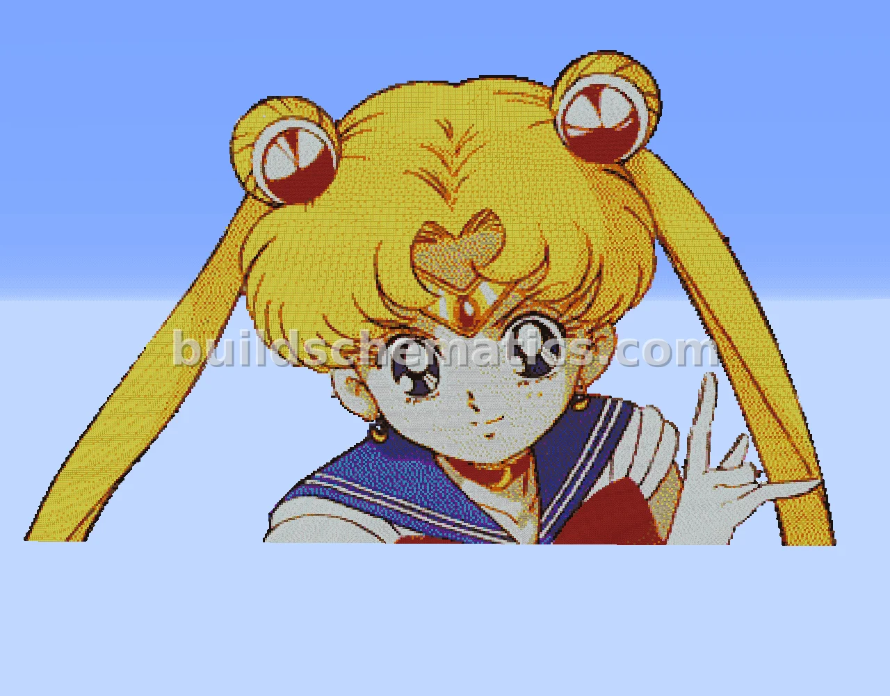 Sailor Moon Character Statue