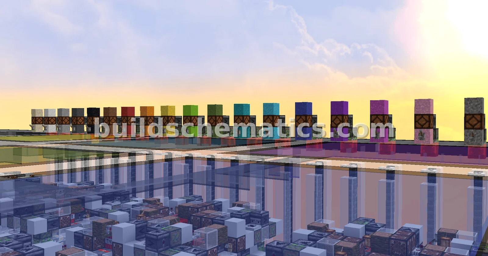 Concrete Factory With All Colors — view 2