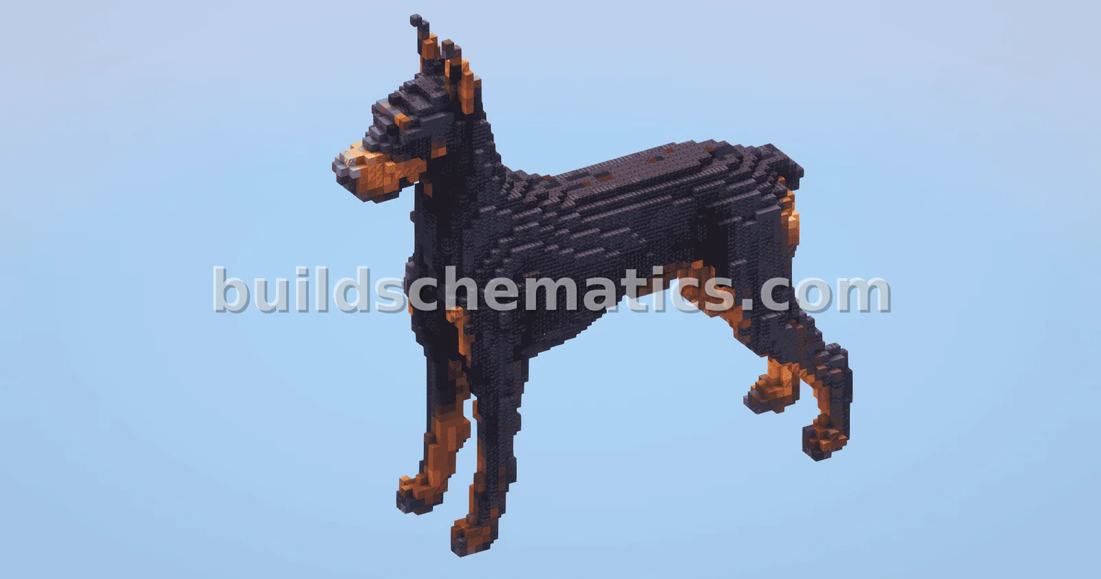 Dobermann Statue