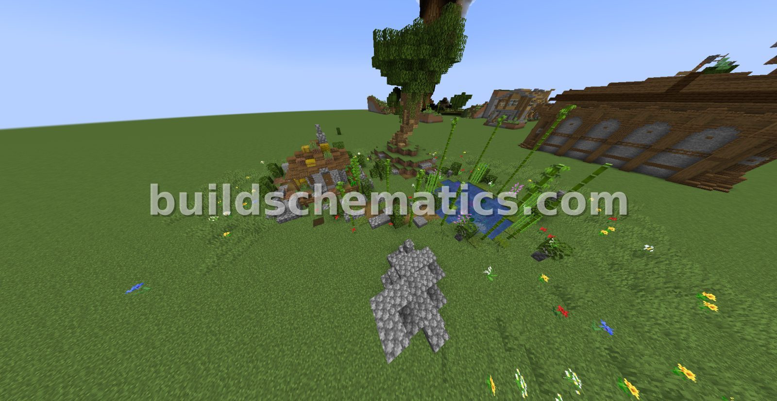 Small Hut With Pond