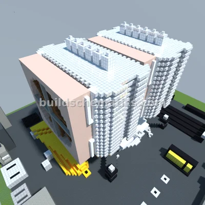 CPU Cooler Pixel Art Structure — view 3