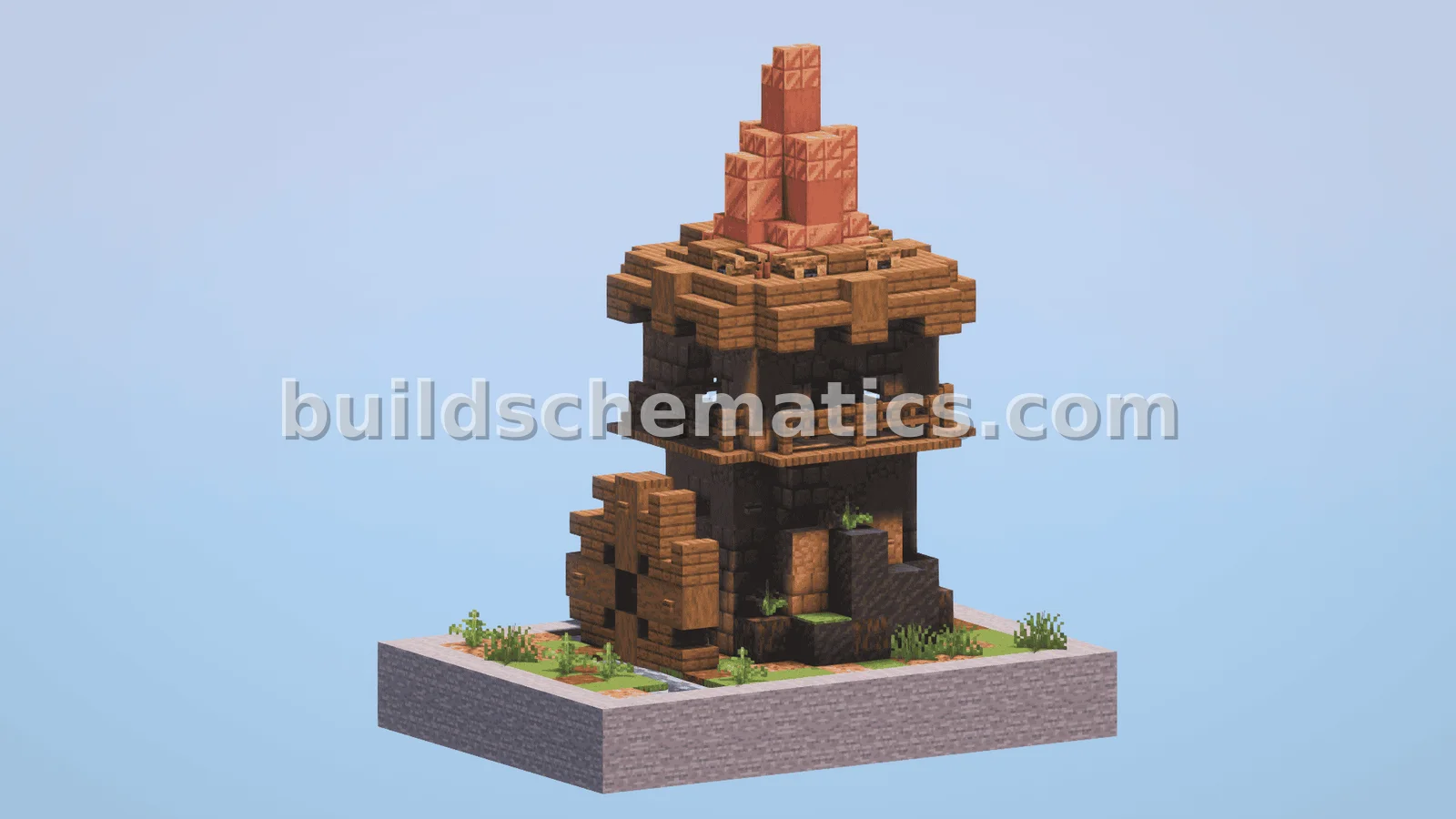 Rustic Medieval Watermill House
