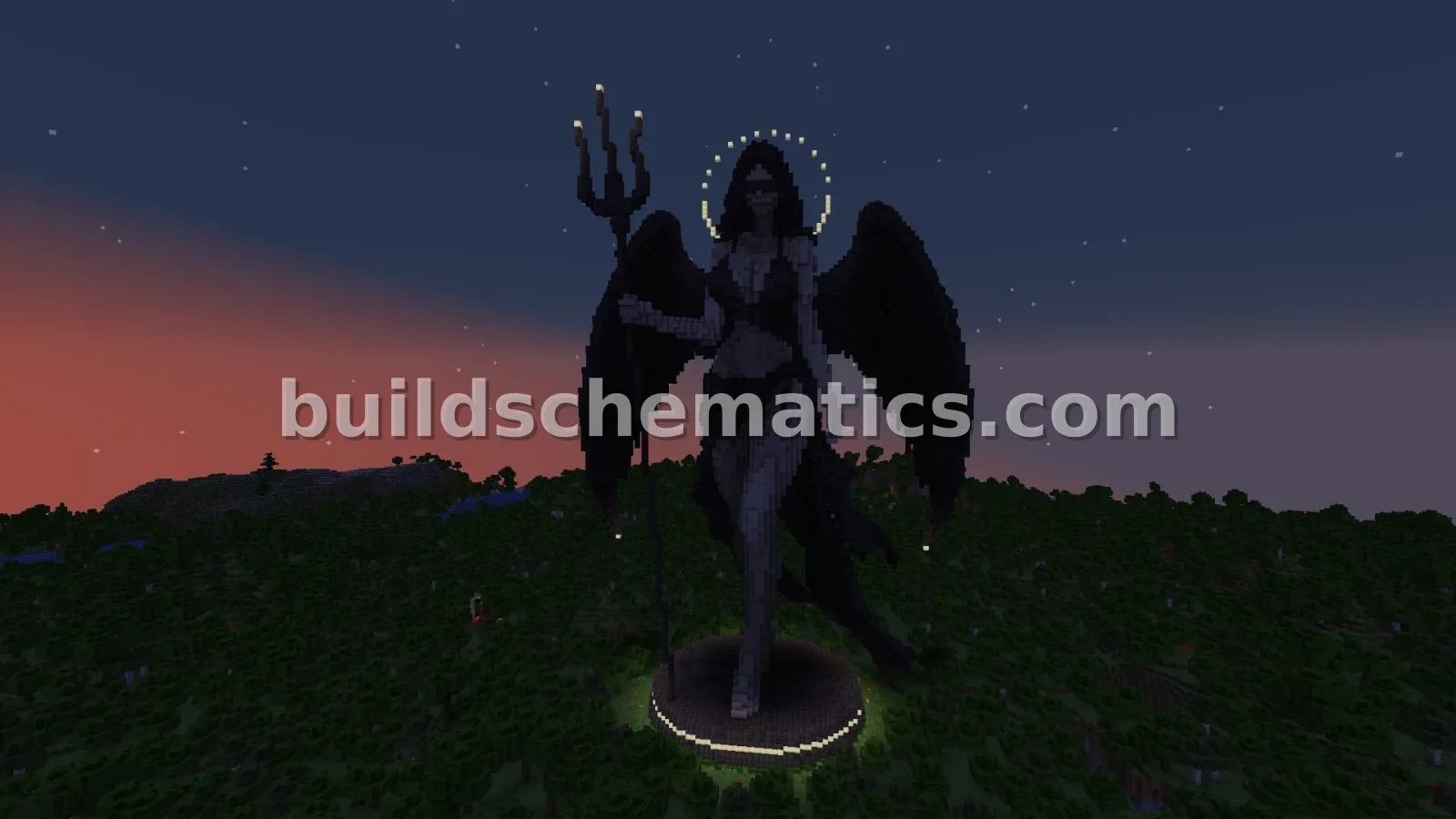 Angel Blind Tide Statue — view 3