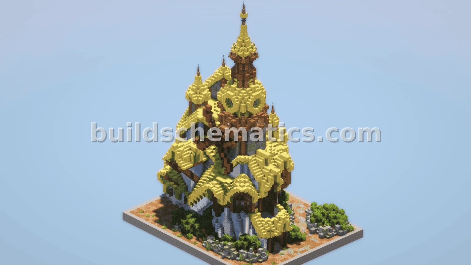 Fantasy Mansion Build