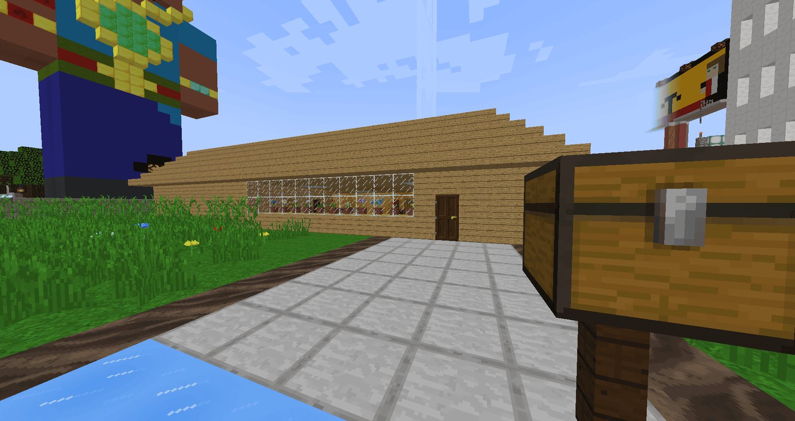 Connected House And Gun Store