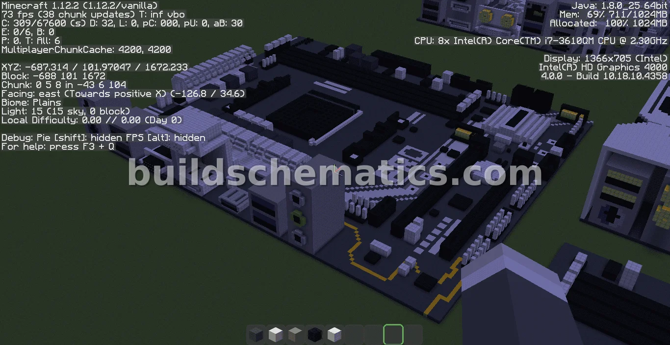 ASRock AB350M Pro4 Motherboard Pixel Art