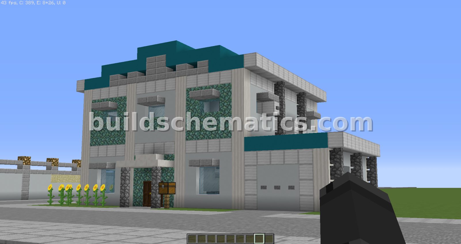 Modern Home With Garage