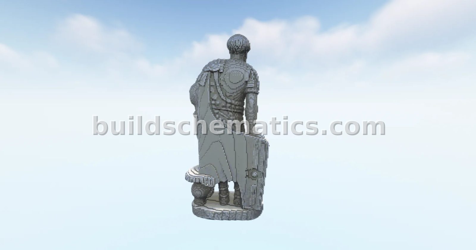 Grand Roman II Statue — view 2