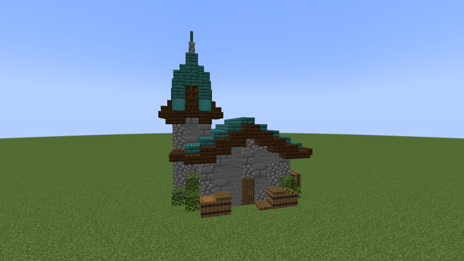 Warped Village – Nether Build Series