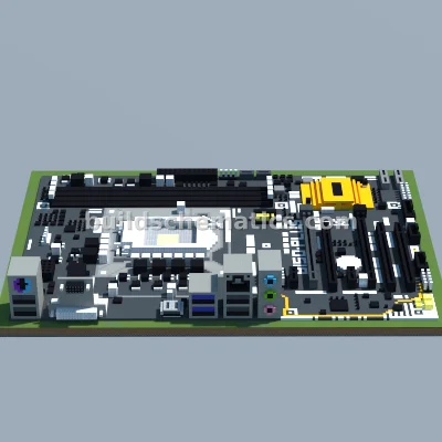 ASUS B150 Motherboard Pixel Art — view 3