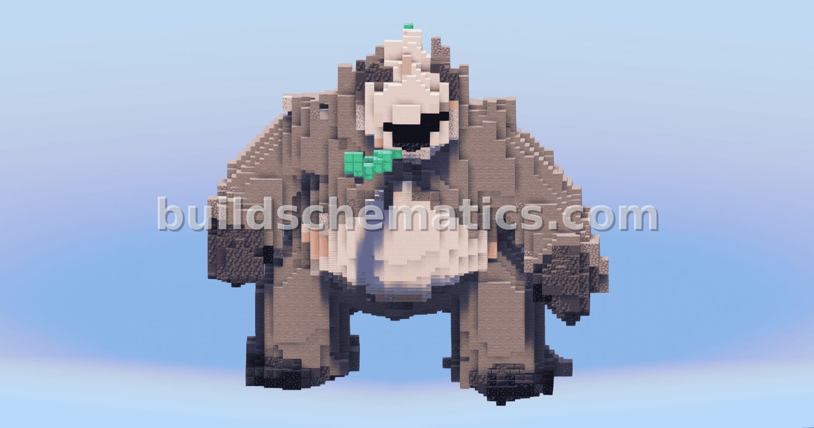 Pokemon Pangoro Statue