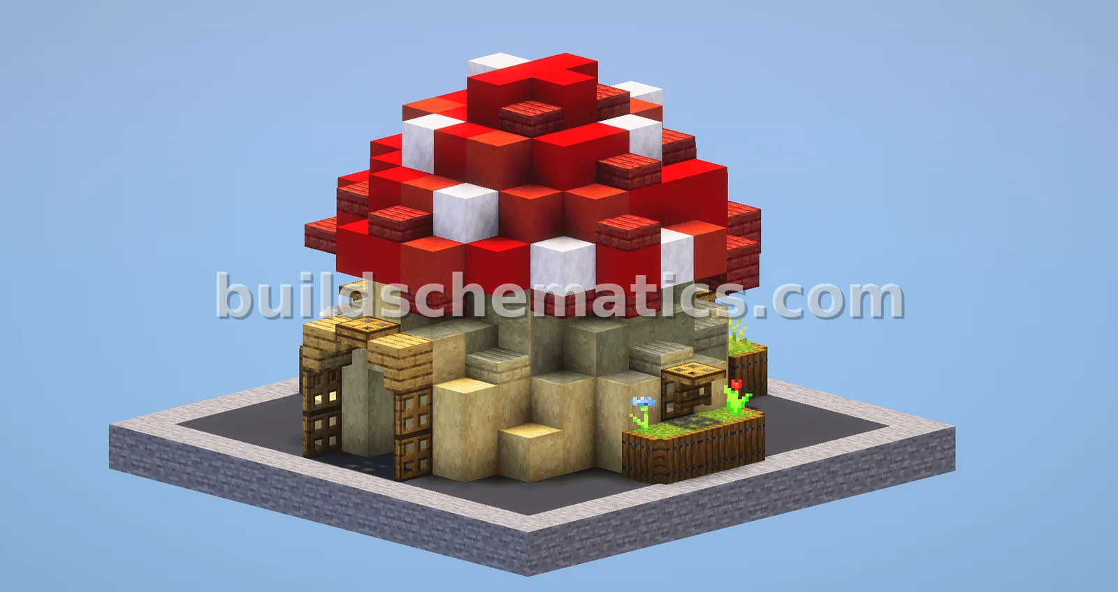 Beginner Mushroom House