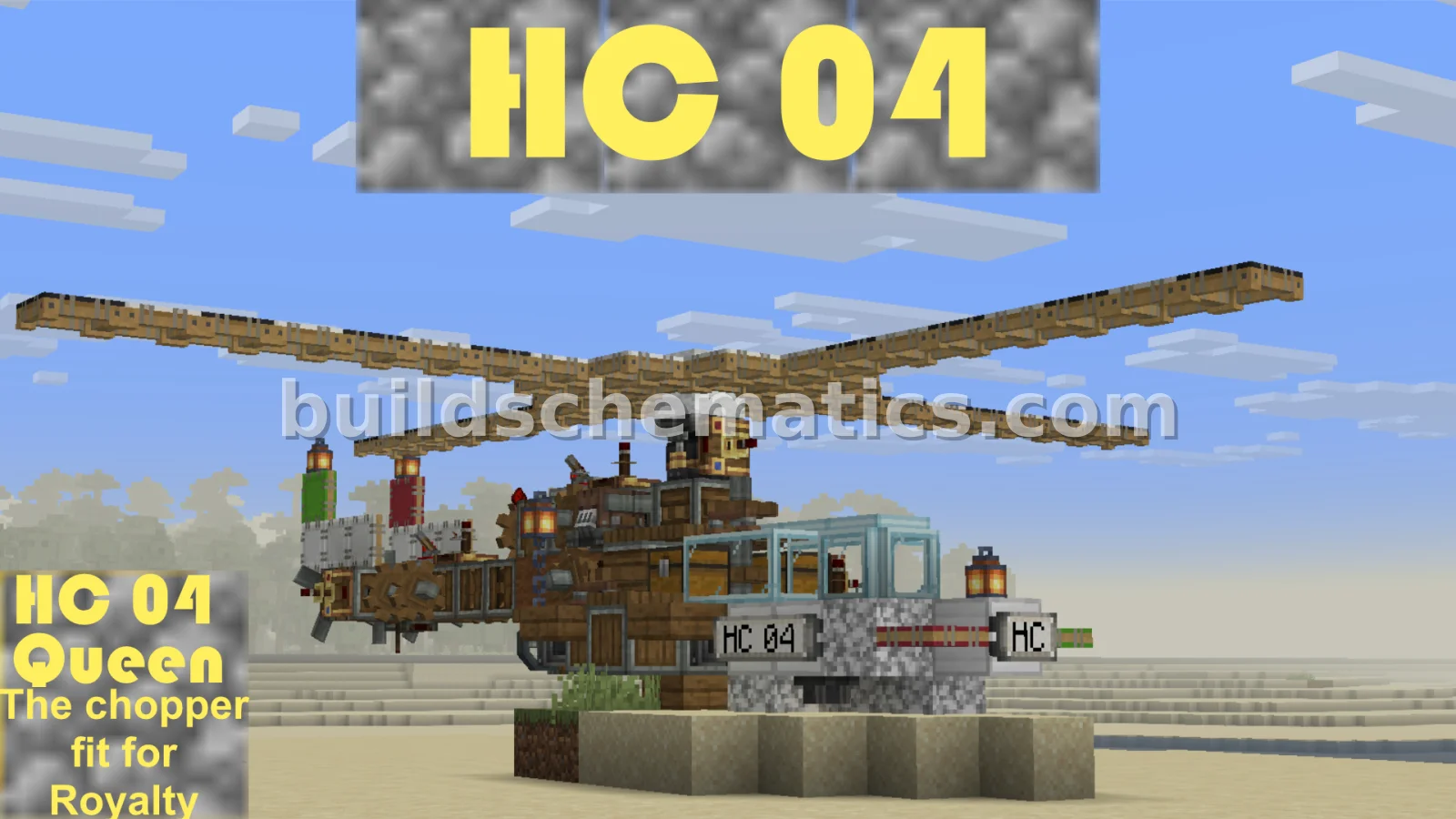HC O4 Queen Helicopter Create Aeronautics