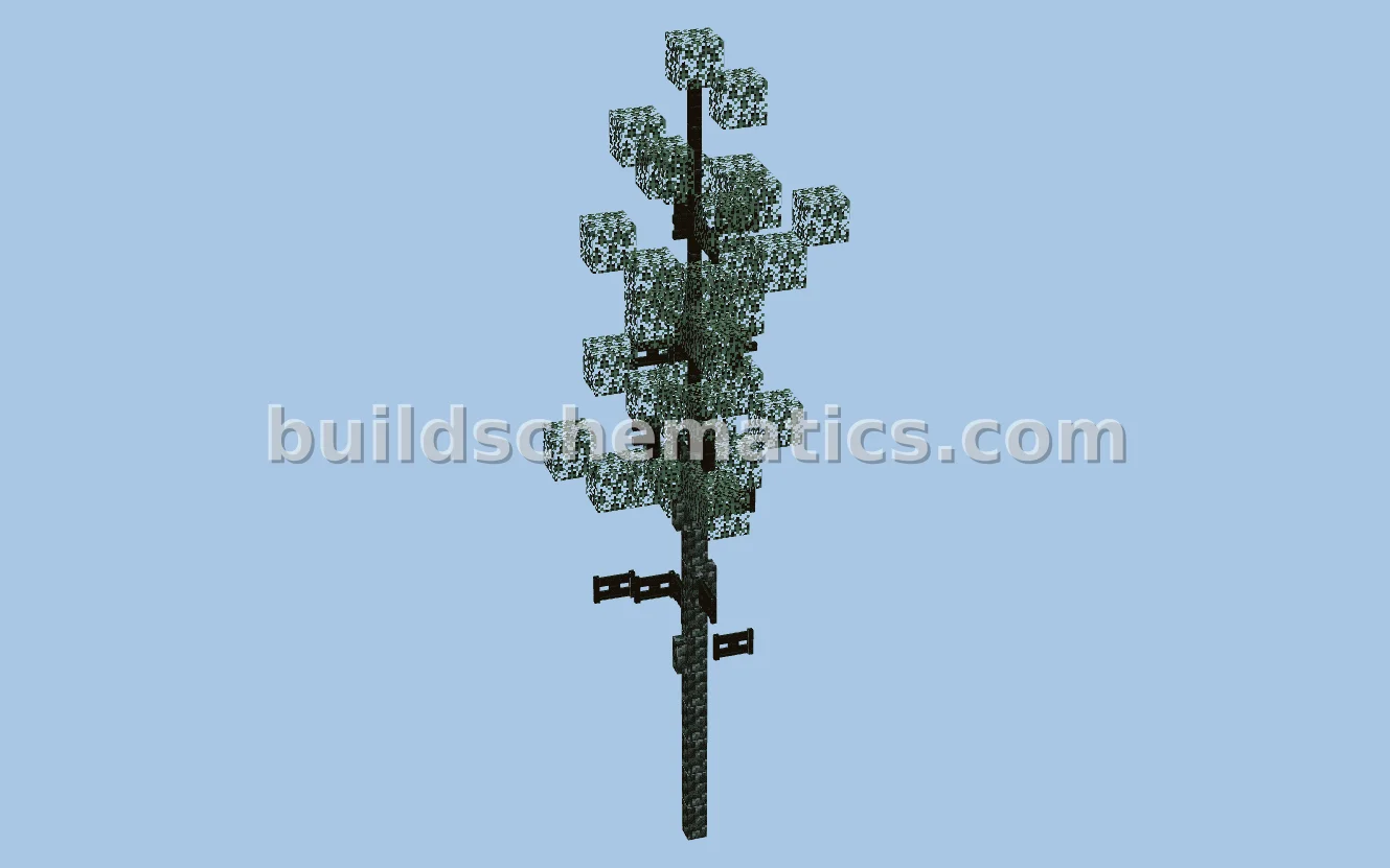 Sazayama Prefecture Decoration Tree Big 14