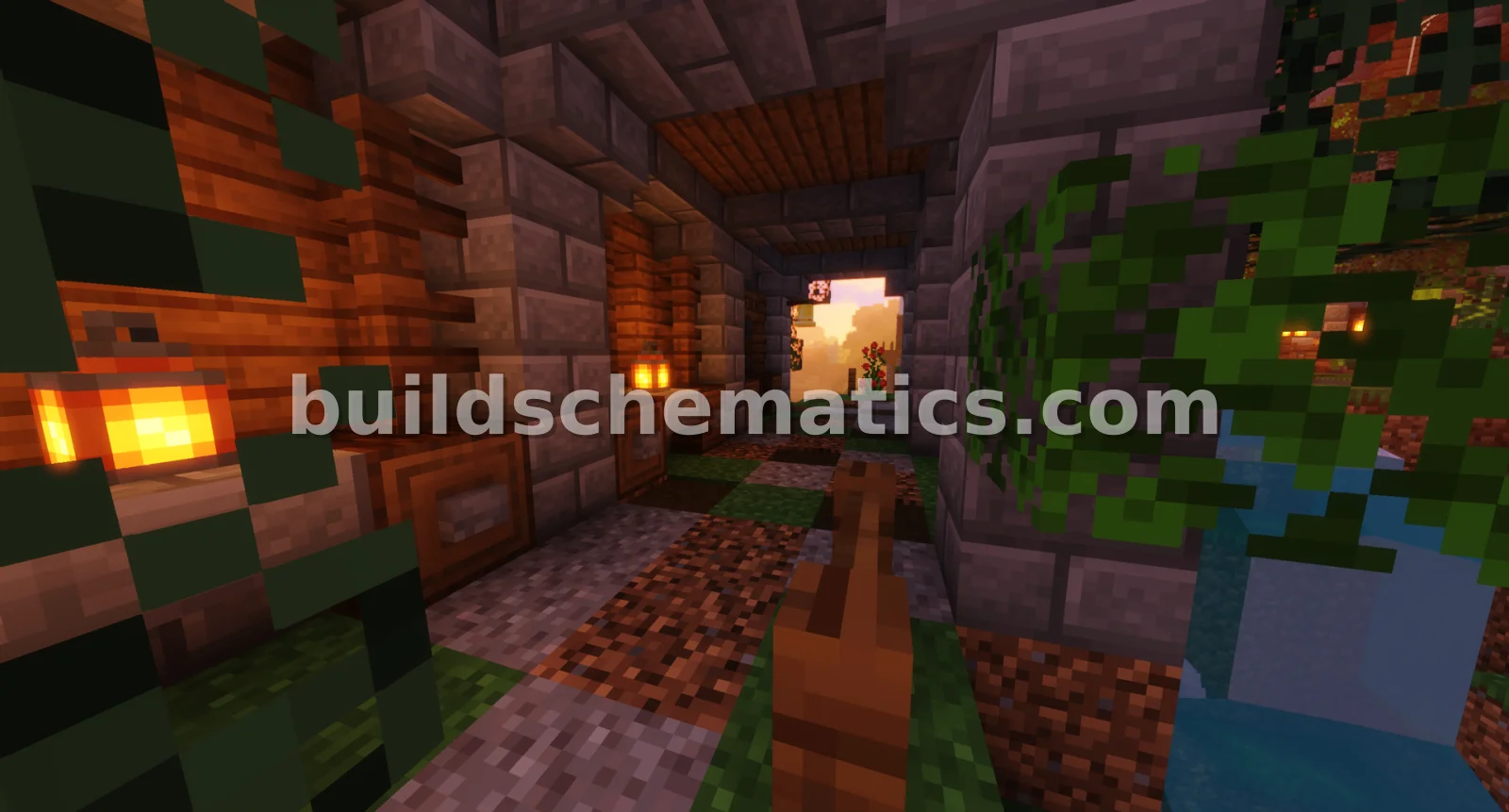 Medieval Spruce House With Porch — view 4