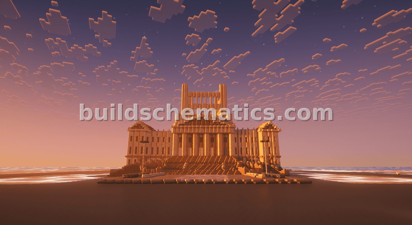 Legislative Palace Structure — view 2