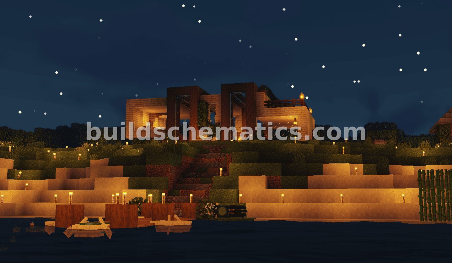 Modern Two Story House — view 2
