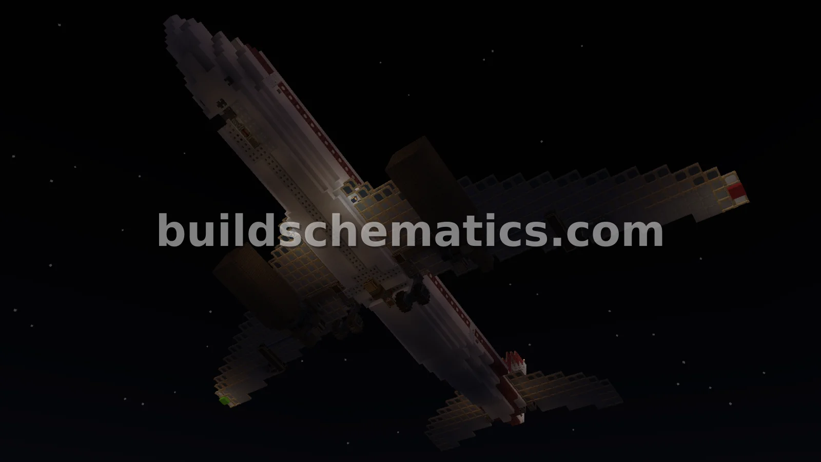 Steampunk Airliner with Working Controls — view 2