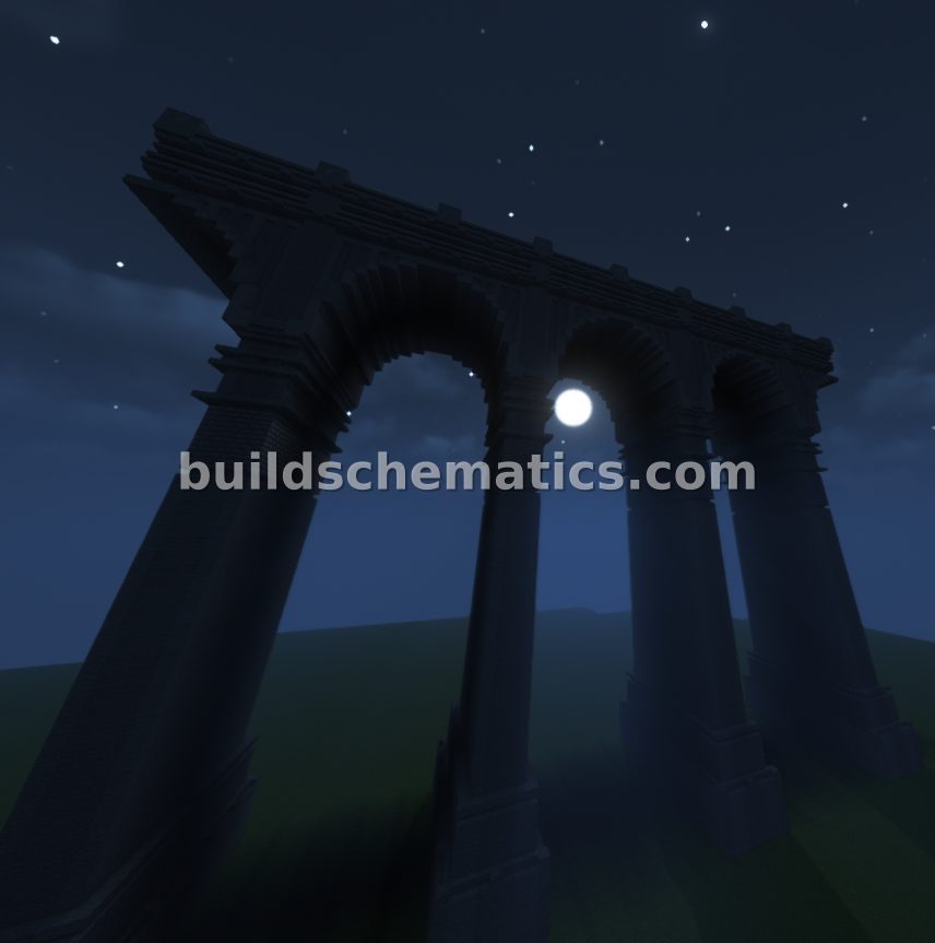 Massive Minecraft Bridge — view 2