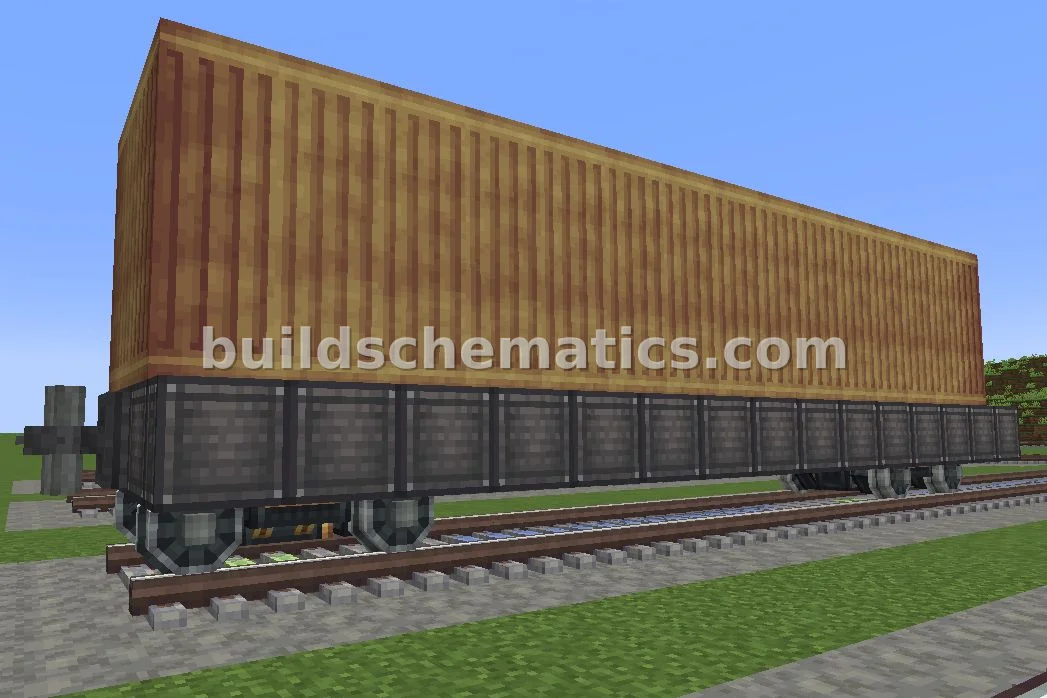 Industrial Storage Boxcar