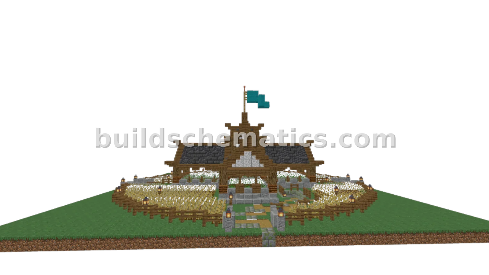 Villager Crop Farm - 41 Blocks