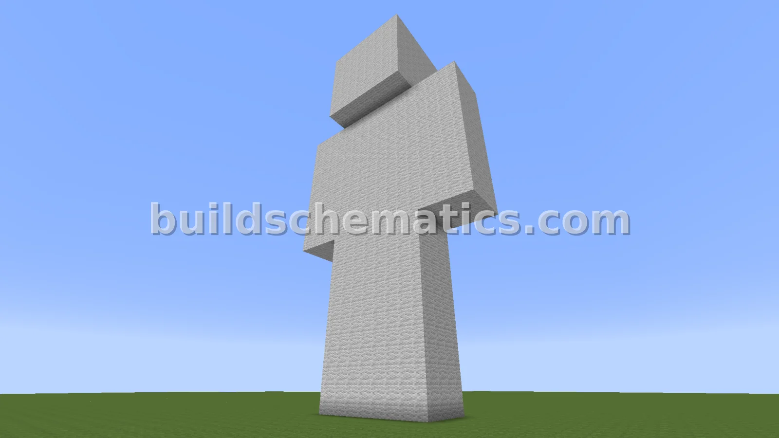 Blank Skin Statue Structure — view 2