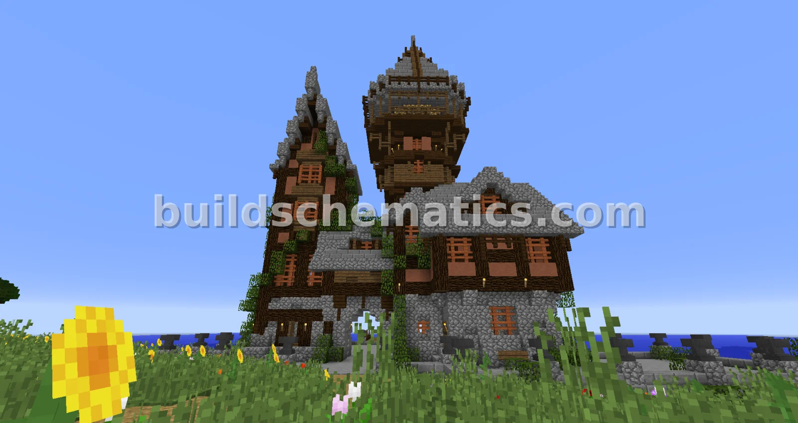 Diagonal Port Structure