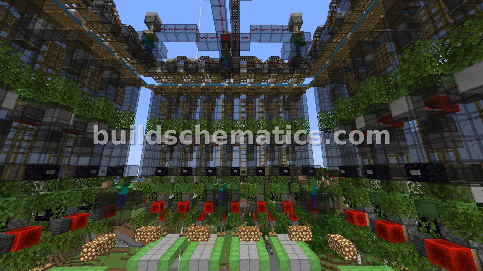 Massive Iron Farm Design — view 2