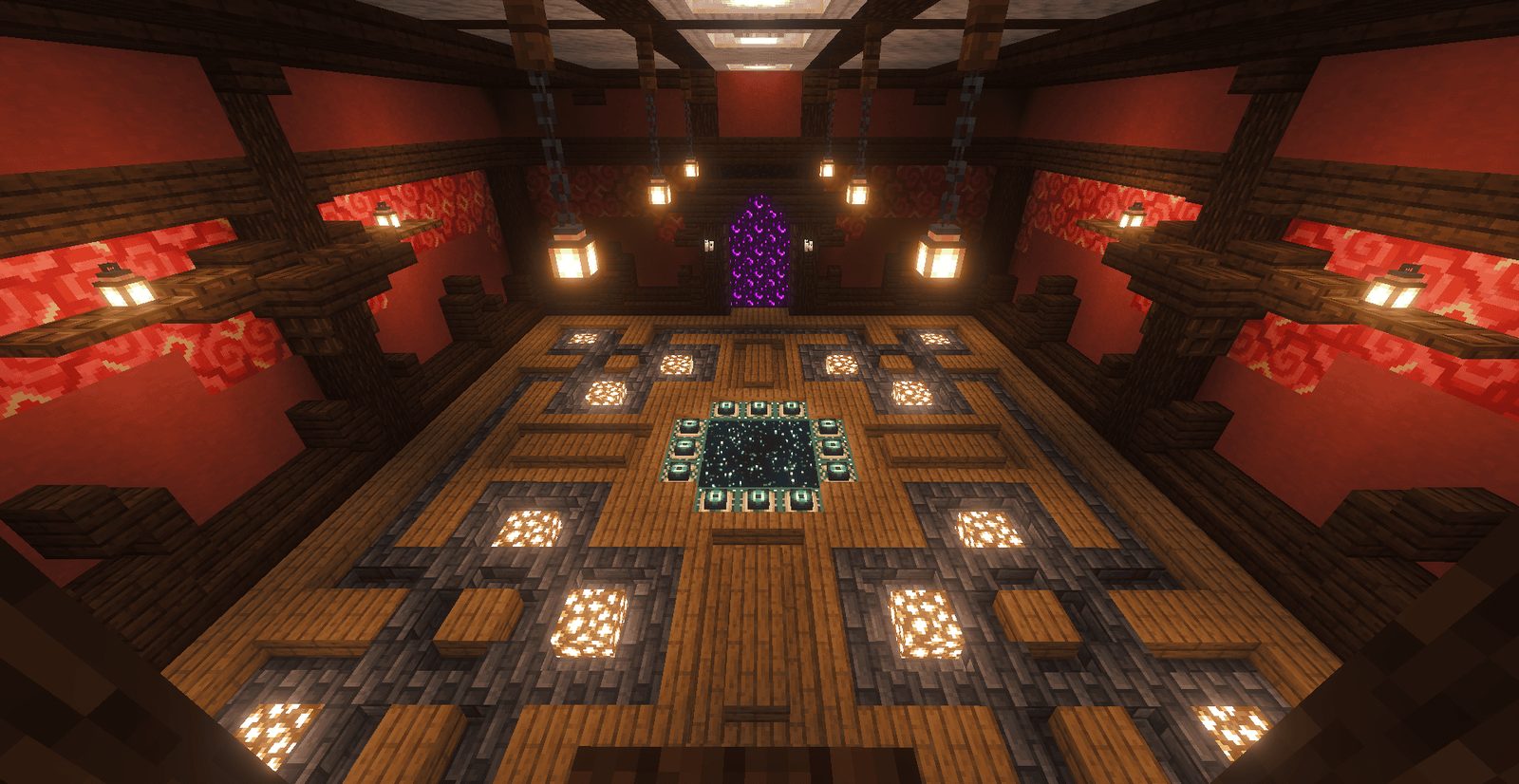 Japanese Style End Portal Room