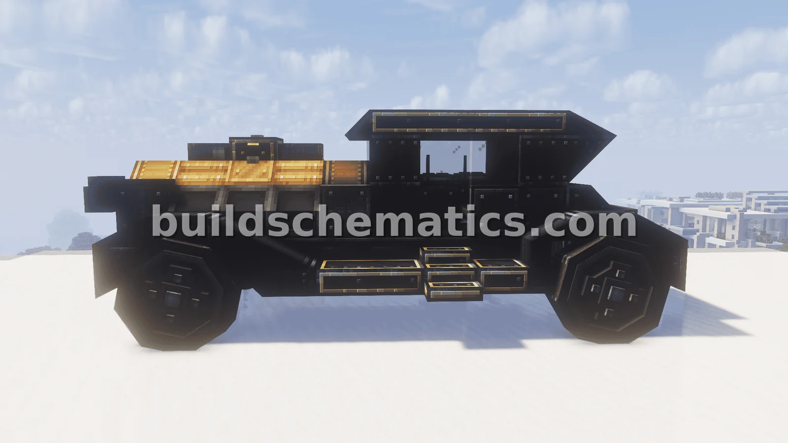 Steampunk Car: A Functional Create Mod Build — view 3