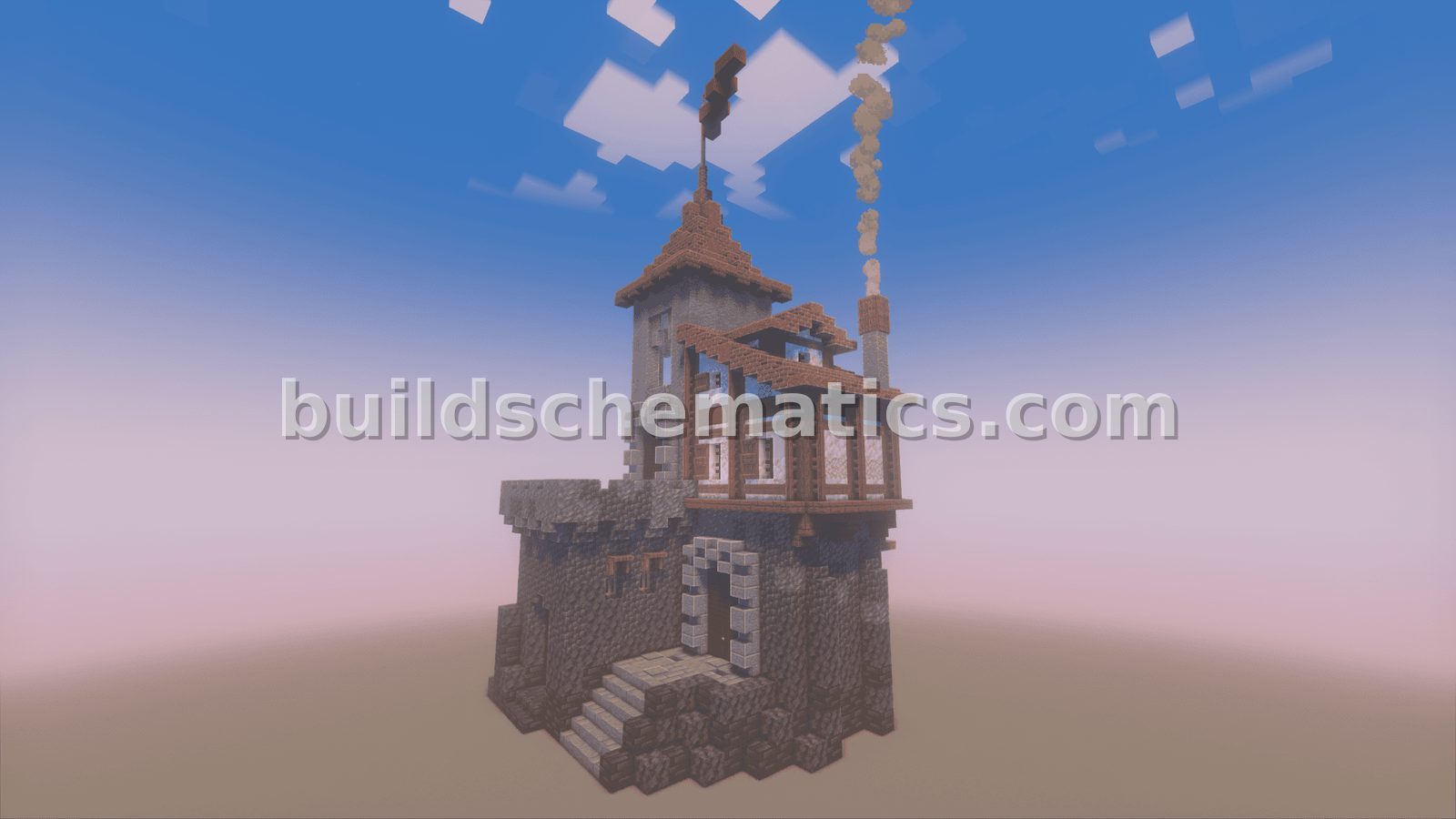Medieval Tower House — view 2