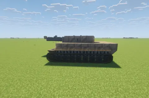 Tank with Copycat Layer, Track Mount, Framed Slope Edge, Lightsteelblockgelb, Copycat Slope Layer, Steelblockgelb, Energy Transmitter, and Cogwheel, visible proportions, and a 16 x 6 x 20 schematic footprint.